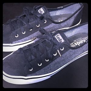 Women’s KEDS Size 8 1/2. Black & Grey